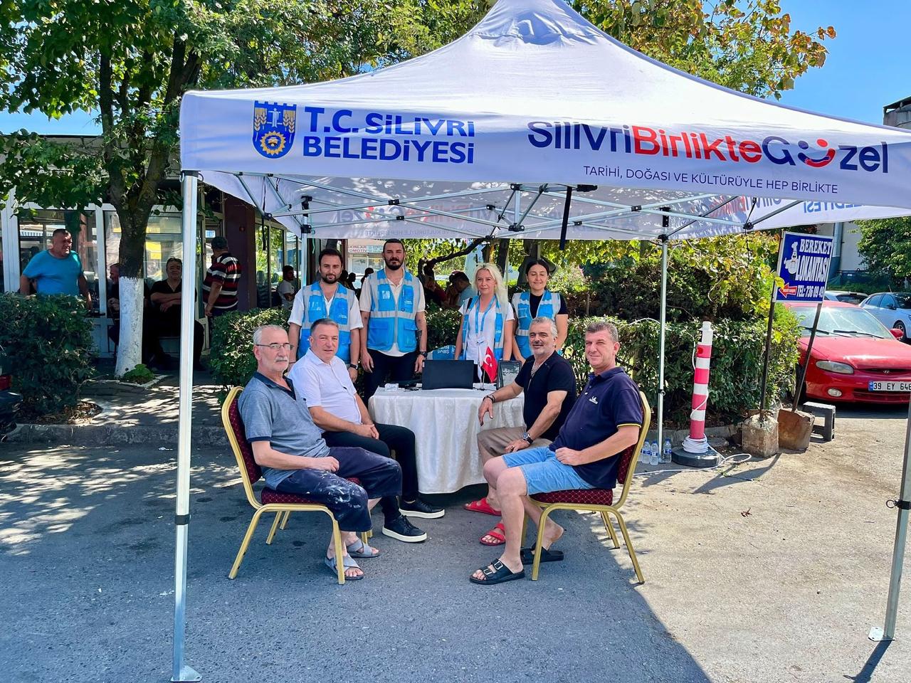 Silivri Belediyesi'nden "Belediye Kapınızda" Projesi Hızla Devam Ediyor