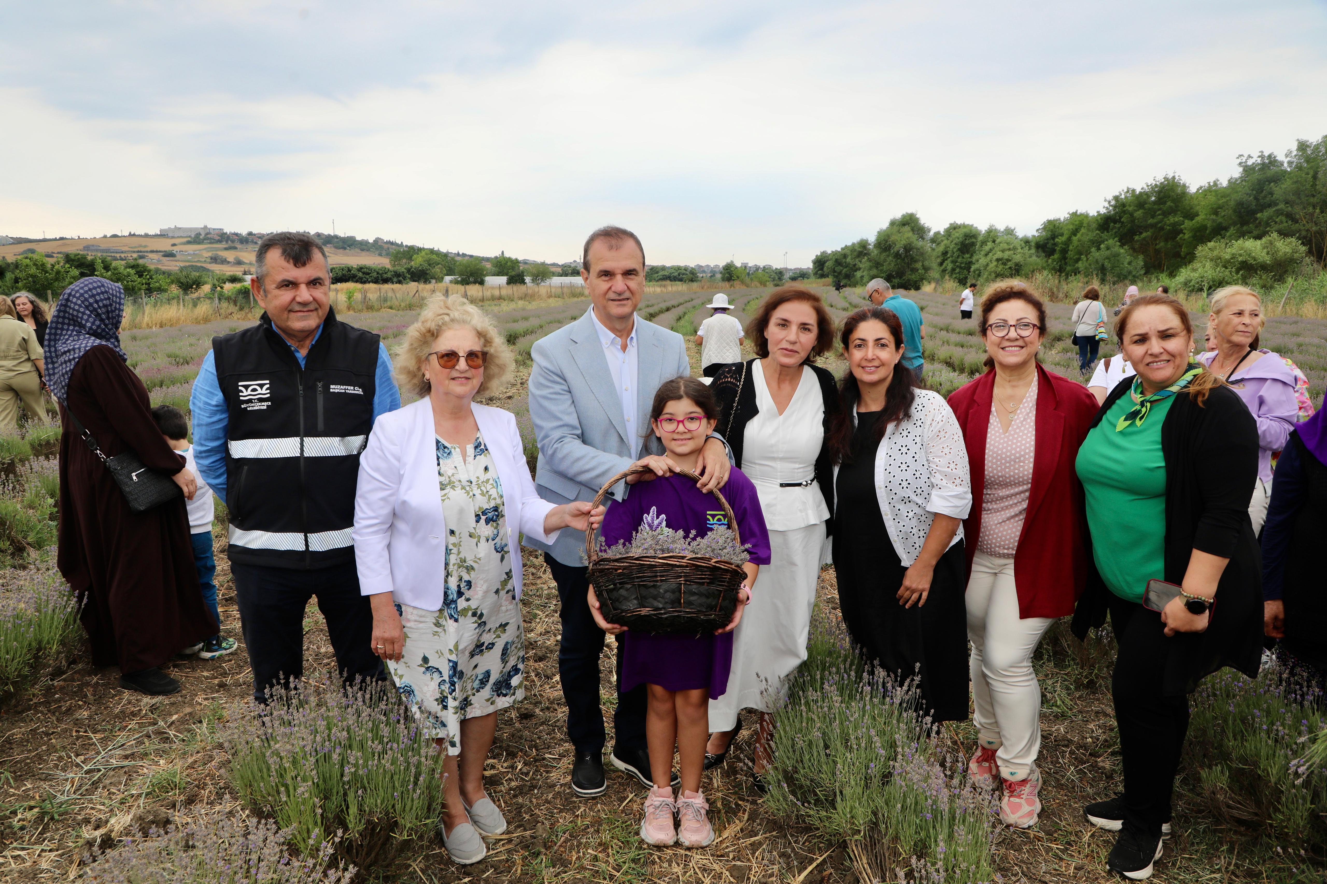 8’inci Lavanta Hasat Şenliği renkli görüntülere sahne oldu