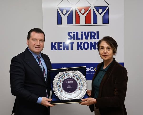 Başkan Balcıoğlu, Silivri Kent Konseyi Başkanı Nursel Erel’i Ziyaret Etti