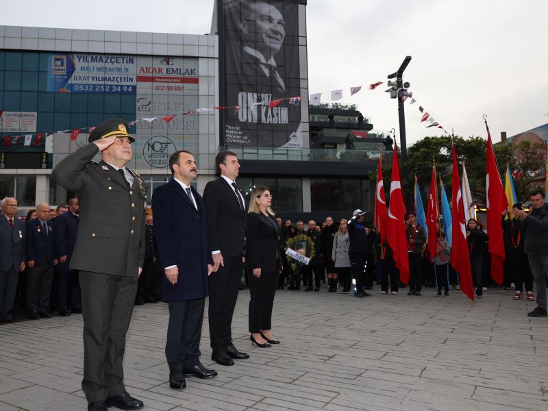 Büyük Önder Atatürk Vefatının 86.Yılında Anıldı.
