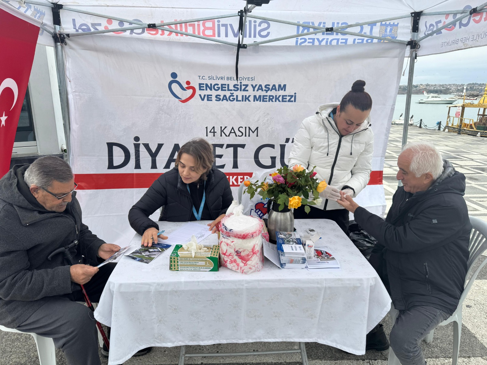 Silivri Belediyesi, Diyabet Günü'nde Ücretsiz Şeker Ölçümü Hizmeti Sağladı