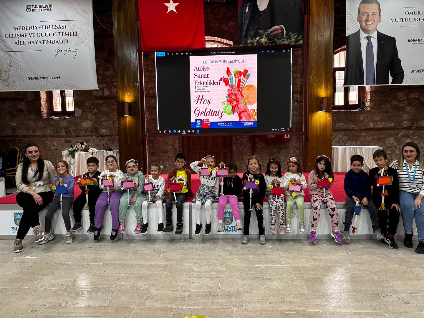 Silivri Belediyesi Çocuklara Atölye Sanat Etkinlikleri Düzenledi