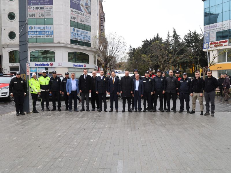Başkan Erhan Güzel’den İlçe Emniyet Müdürlüğü’ne Polis Haftası Ziyareti