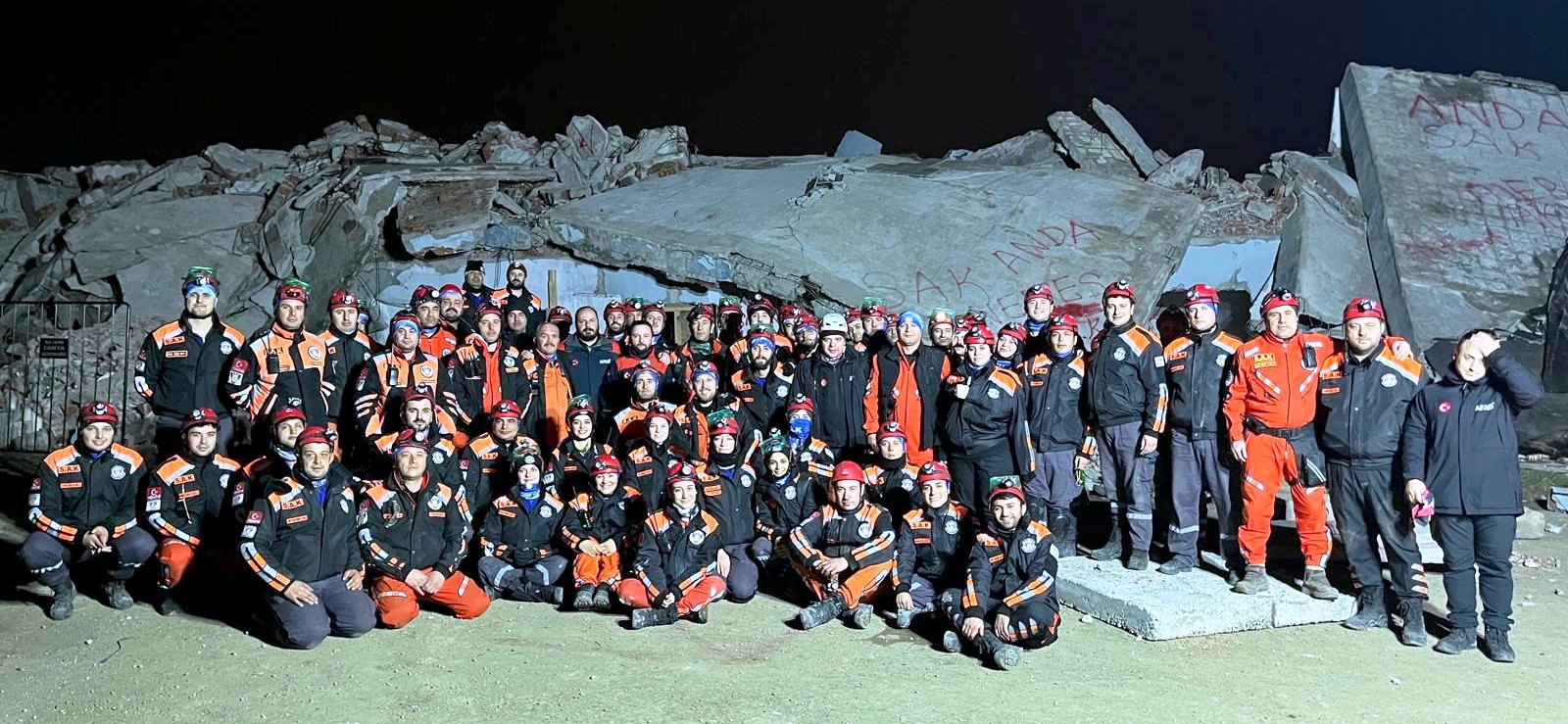 SAK Arama Kurtarma Ekibi Orta Seviye Akreditasyonunu Başarıyla Tamamladı