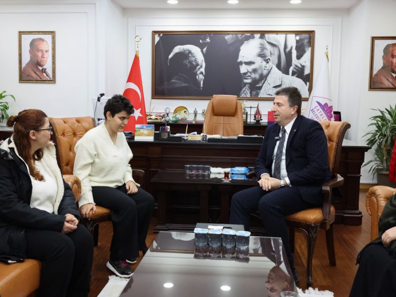 Başkan Erhan Güzel’den Beyaz Baston Görme Engelliler Haftası’nda anlamlı buluşma