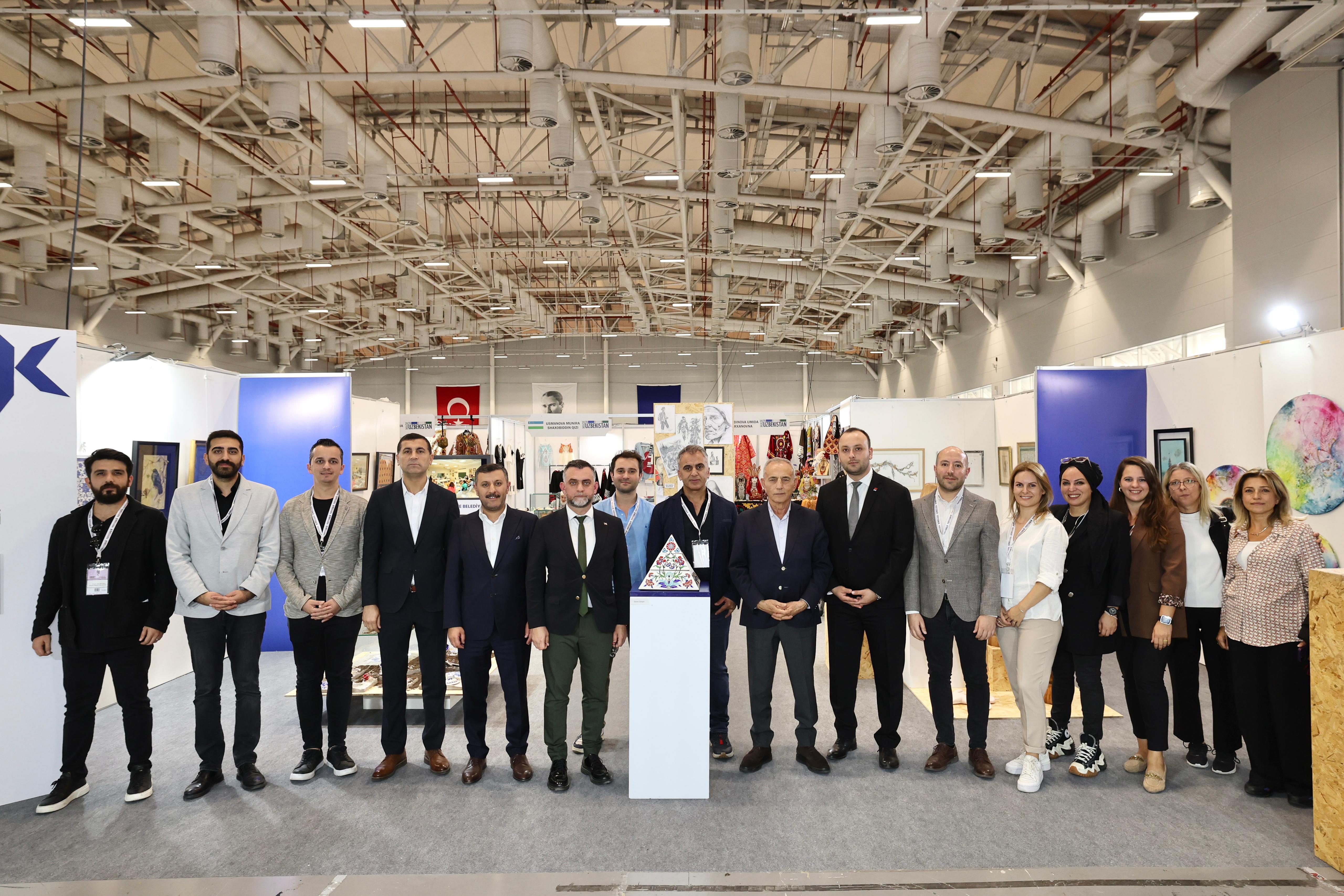 Küçükçekmece Belediyesi Craftistanbul 5. Uluslararası El Sanatları ve Tasarım Fuarı’nda yerini aldı