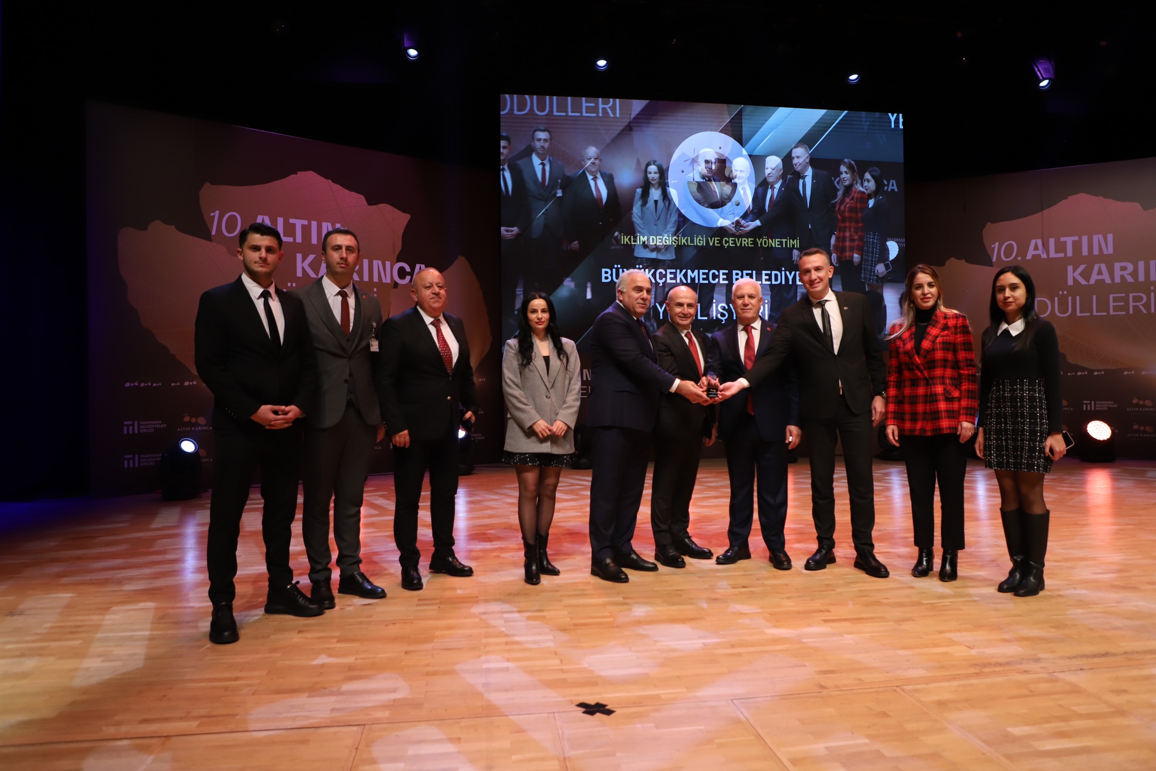 Büyükçekmece Belediyesi’nin 2 projesine Altın Karınca Ödülü