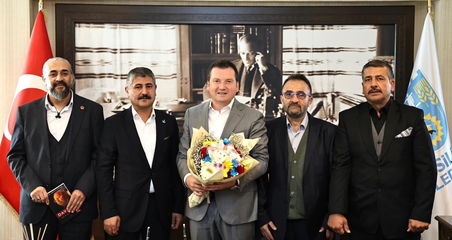 Yeniden Refah Partisi Silivri İlçe Başkanı Ömer Hakverdi, Başkan Balcıoğlu’nu Ziyaret Etti