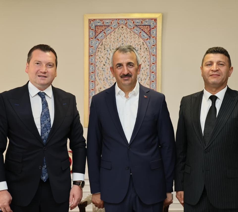 Başkan Balcıoğlu, Edirne Valisi Yunus Sezer’i Ziyaret Etti