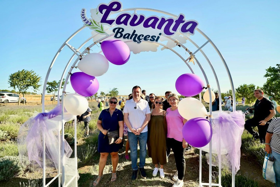 Geleneksel Lavanta Hasat Şenliği gerçekleşti