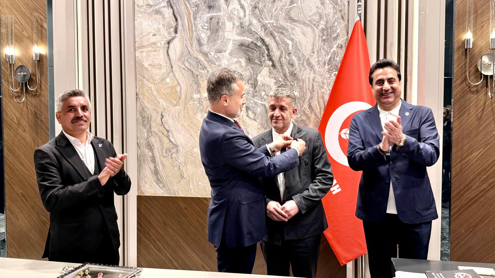 Halis Kahriman’dan Partisine Üye Katılım Töreni