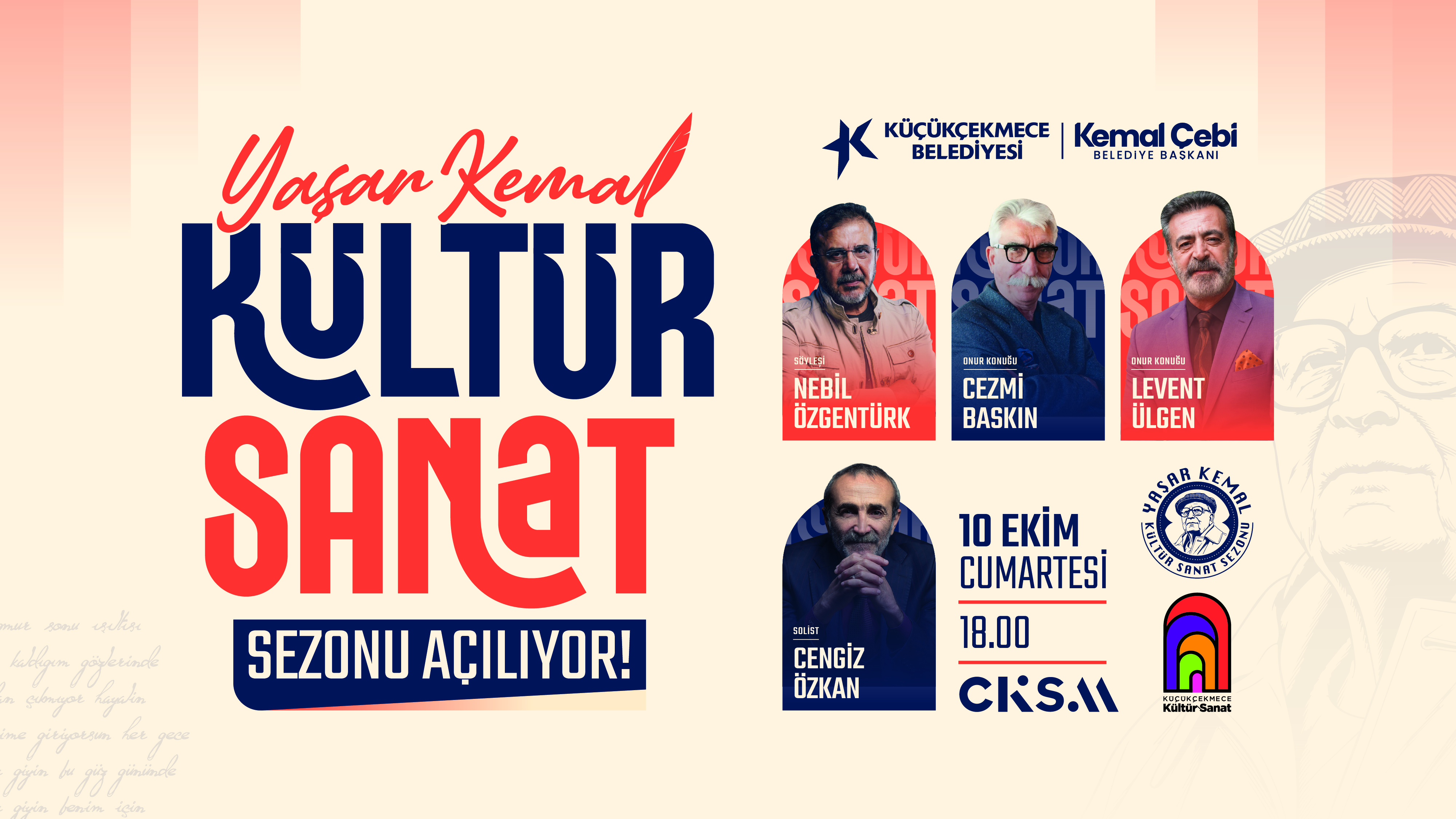 Küçükçekmece Belediyesi’nden edebiyatın dev çınarına vefa