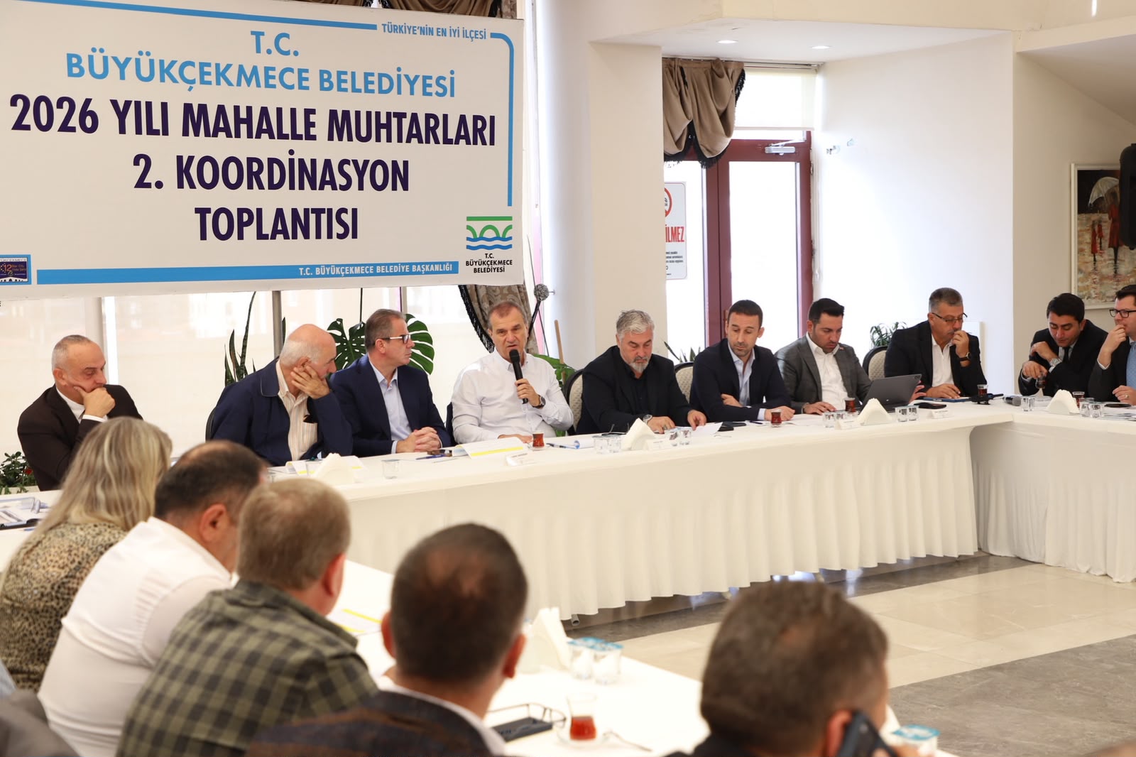 Büyükçekmece’de muhtarlarla koordinasyon toplantısı gerçekleştirildi