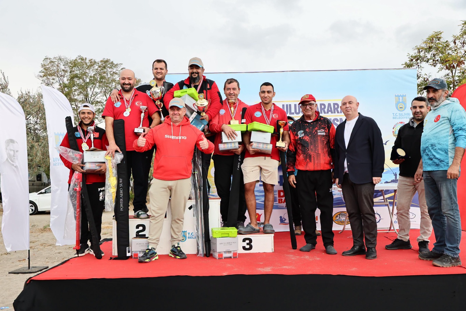 7. İstanbul Surf Casting Balık Yakalama Yarışması Silivri’de Gerçekleştirildi