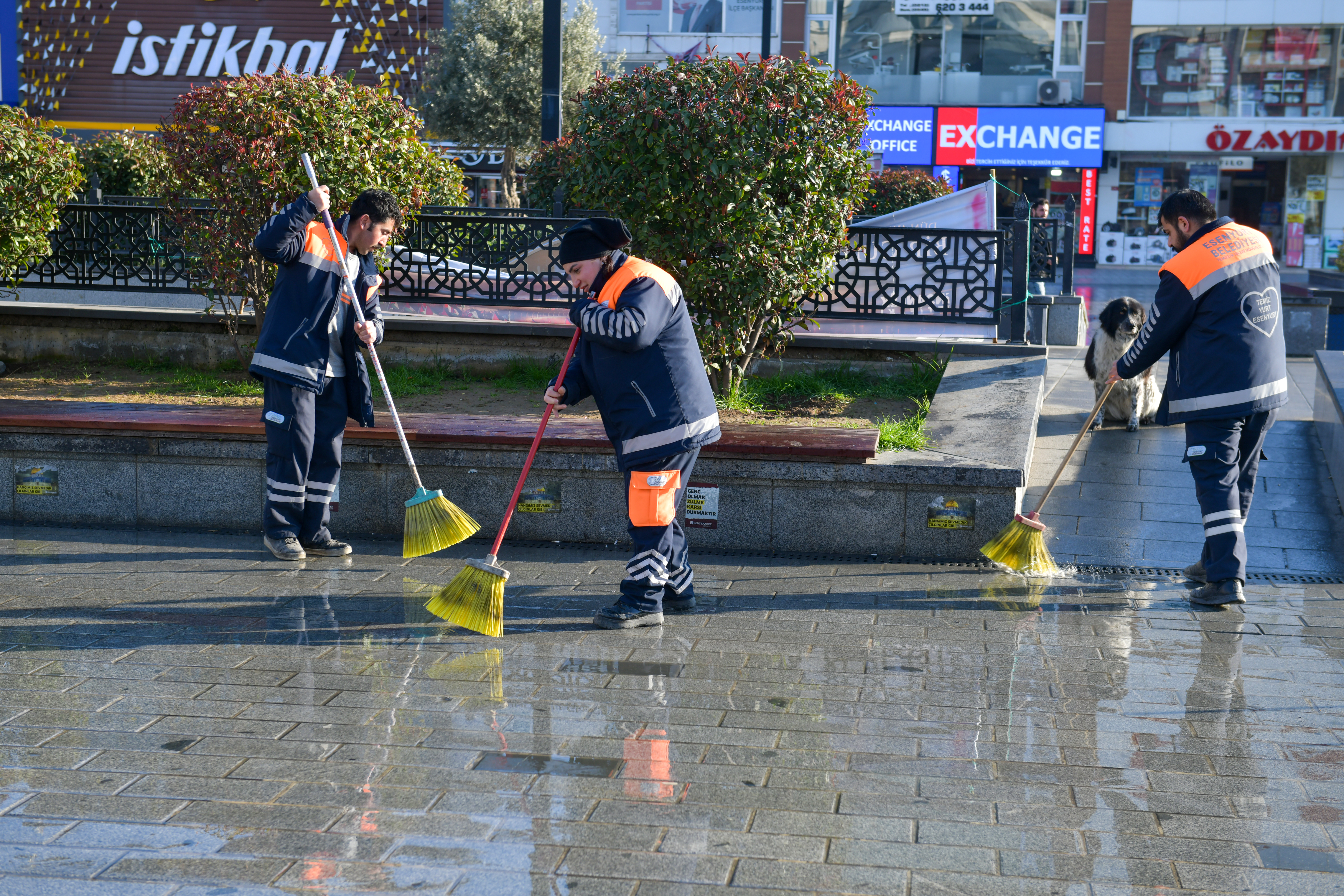 Esenyurt belediyesinden temizlik seferberliği