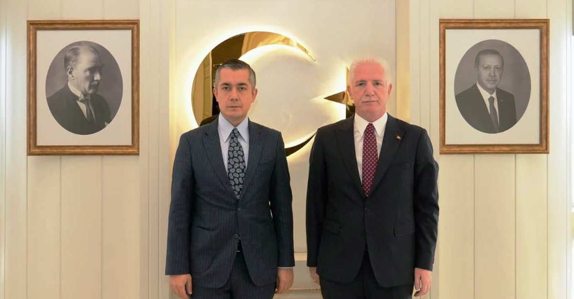 Vali Gül’den Başkan Aksoy’a ziyaret