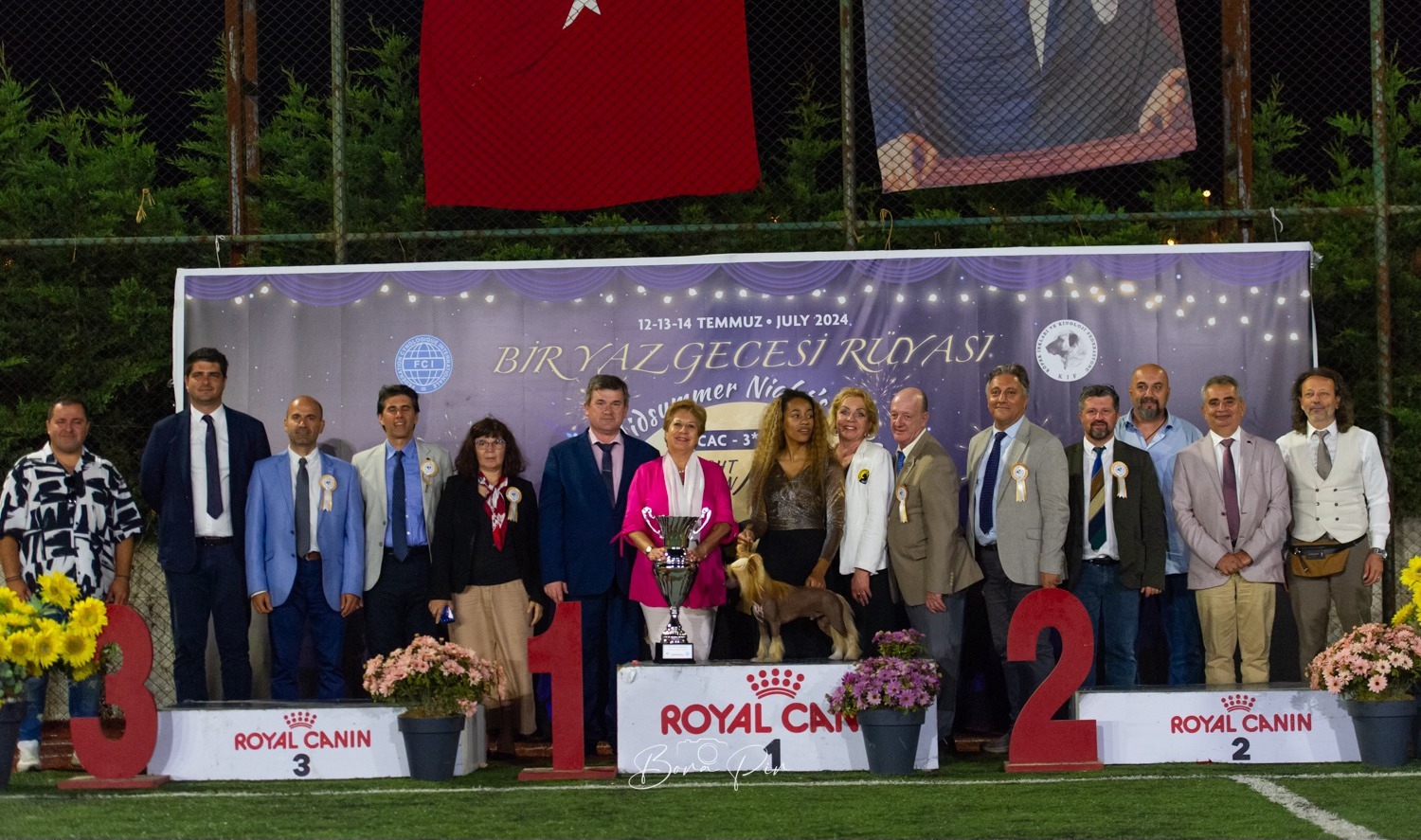 Büyükçekmece'de prestijli köpek yarışması gerçekleşti