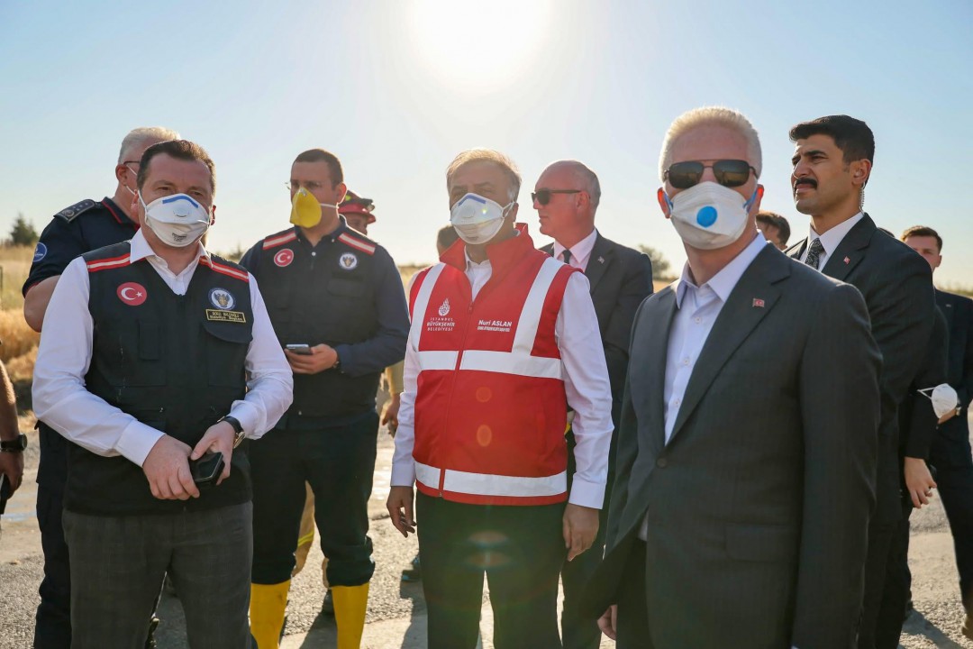 Silivri’de yangın kontrol altına alındı