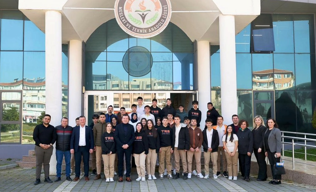 Başkan Balcıoğlu, TÜRAM Lisesini Ziyaret Etti