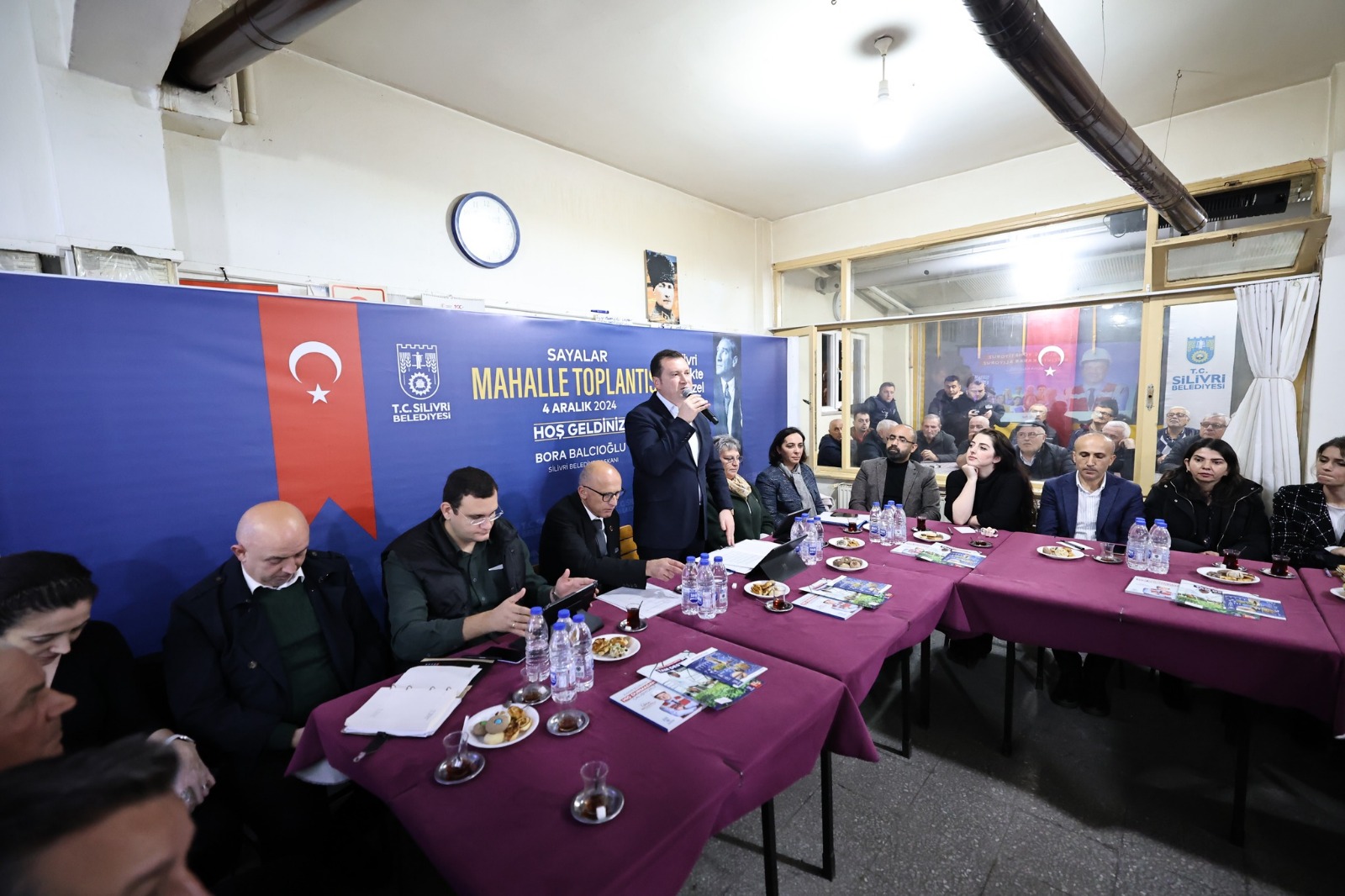 Başkan Balcıoğlu Sayalar Mahallesi’nde Halk Toplantısı Yaptı