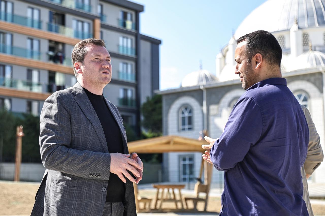 Silivri Belediye Başkanı Bora Balcıoğlu, Park Yapım Çalışmalarını İnceledi