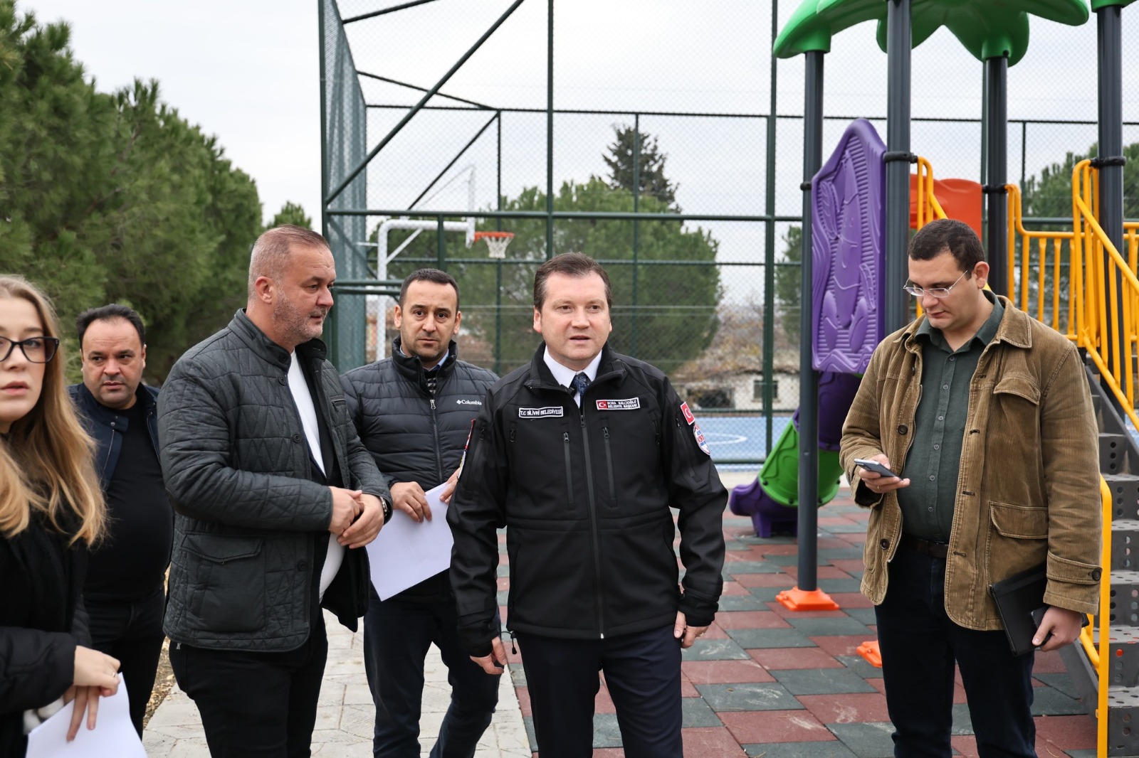 Başkan Balcıoğlu, Değirmenköy Mahallesi'ndeki Park Çalışmalarını Yerinde İnceledi