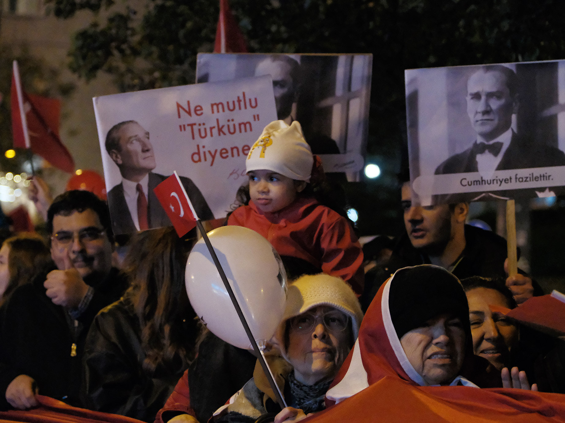 103. Yıl Cumhuriyet Yürüyüşü binlerce kişinin katılımıyla gerçekleşti