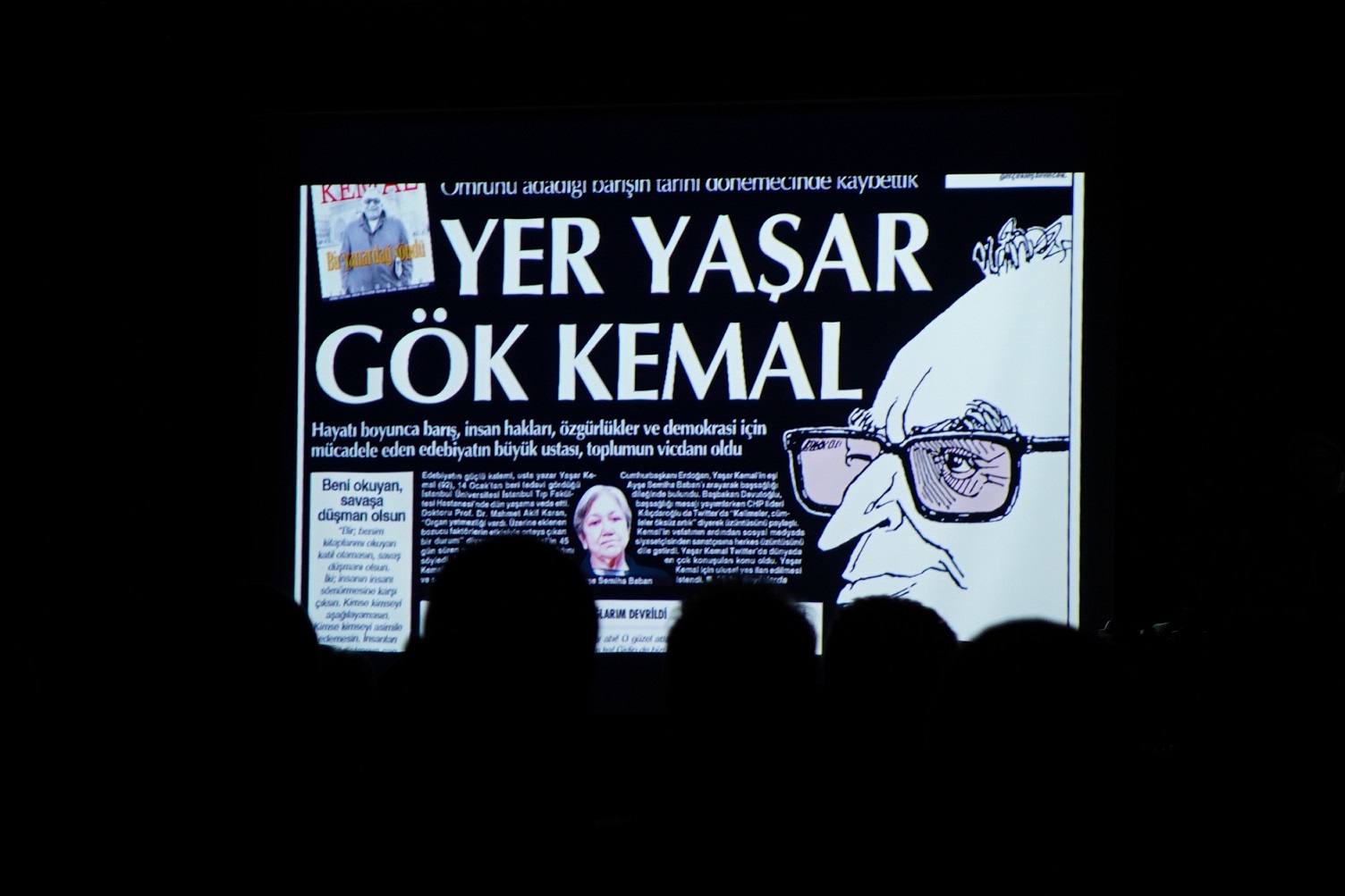 Yaşar Kemal doğum gününde Beylikdüzü’nde anıldı