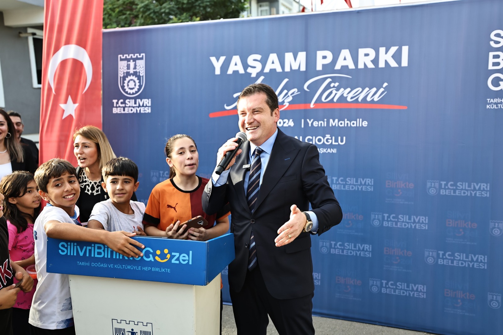 Silivri Belediye Başkanı Bora Balcıoğlu,  Yaşam Parkı Açılışını Gerçekleştirdi