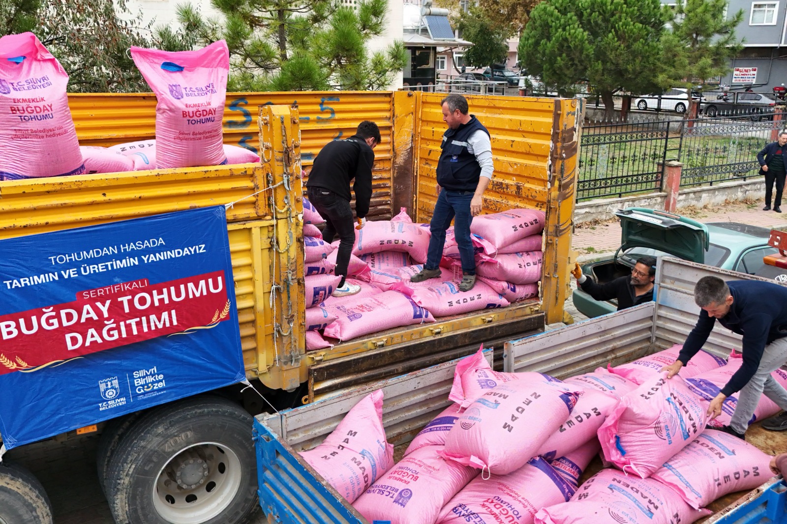 Çanta Mahallesi’ndeki Üreticilere Ücretsiz Buğday Tohumu Desteği Gerçekleşti