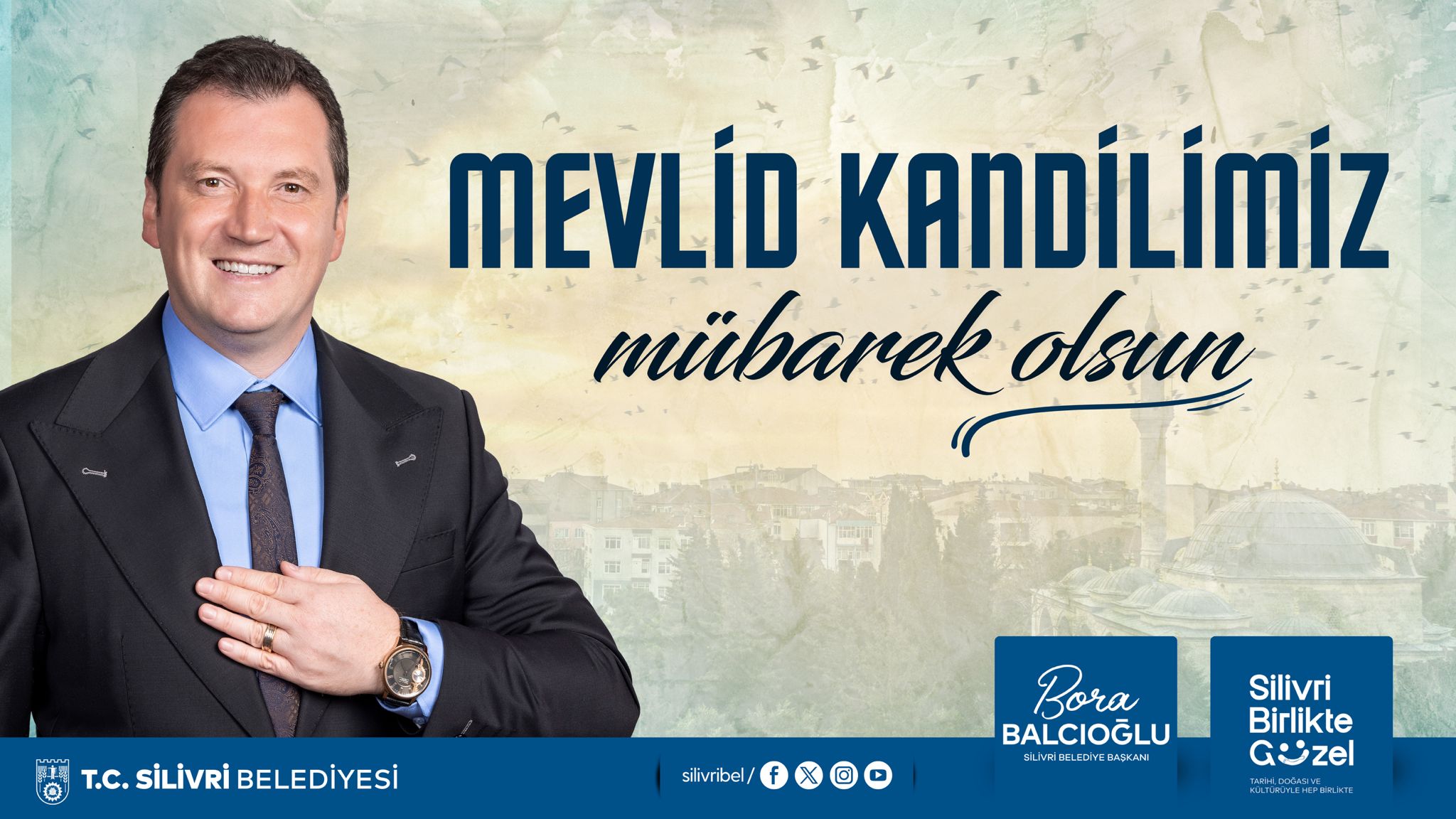 Başkan Balcıoğlu: Mevlid Kandili’nin özünde, yeniden doğuş vardır