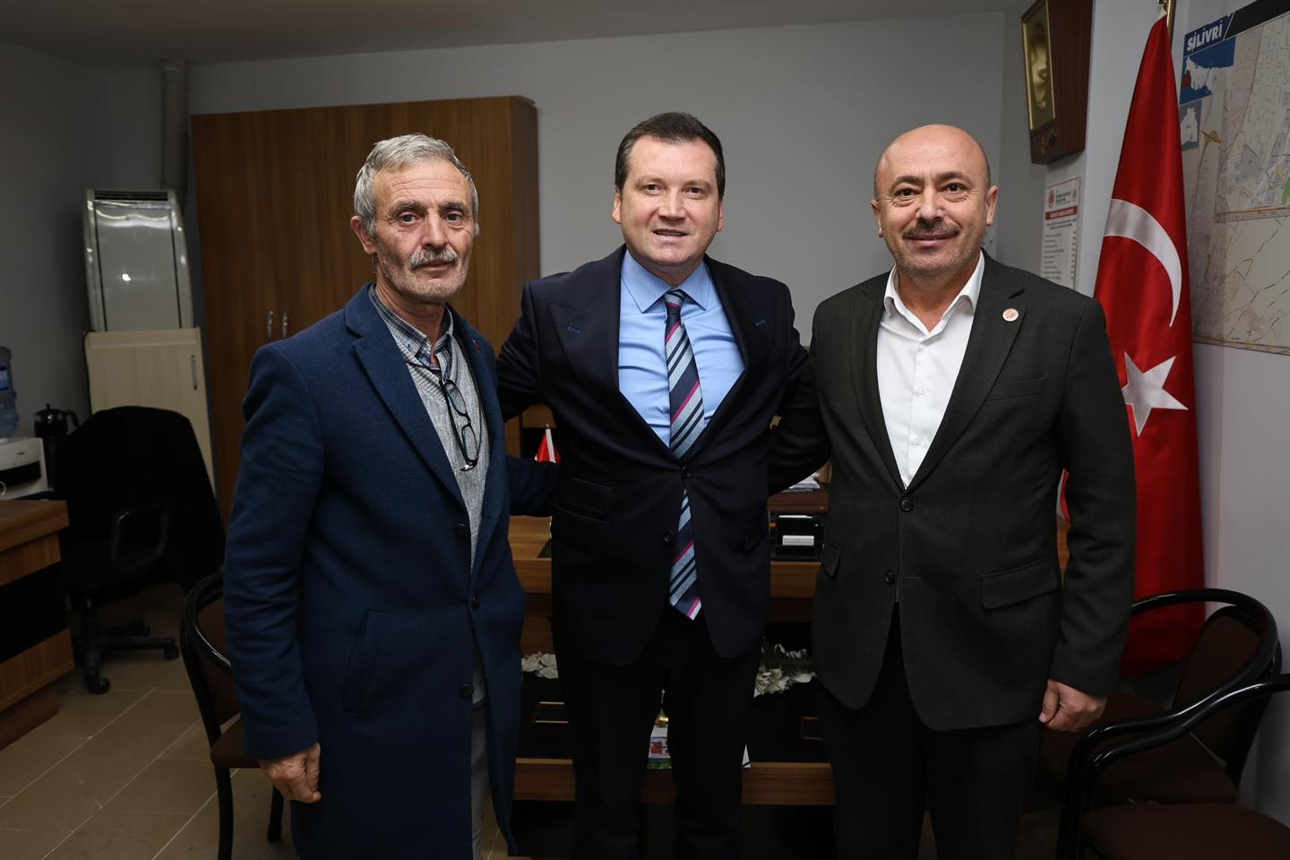 Başkan Balcıoğlu, Mimarsinan ve Yeni Mahalle Muhtarlarını Ziyaret Etti