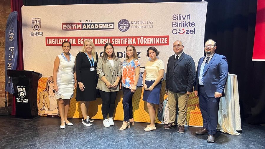 Silivri Belediyesi ve Kadir Has Üniversitesi’nin Düzenlediği İngilizce Dil Eğitim Kursu Sertifika Töreni Gerçekleştirildi