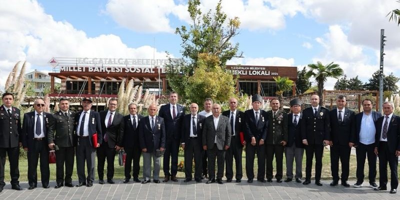 19 Eylül Gaziler Günü Çatalca’da Anıldı