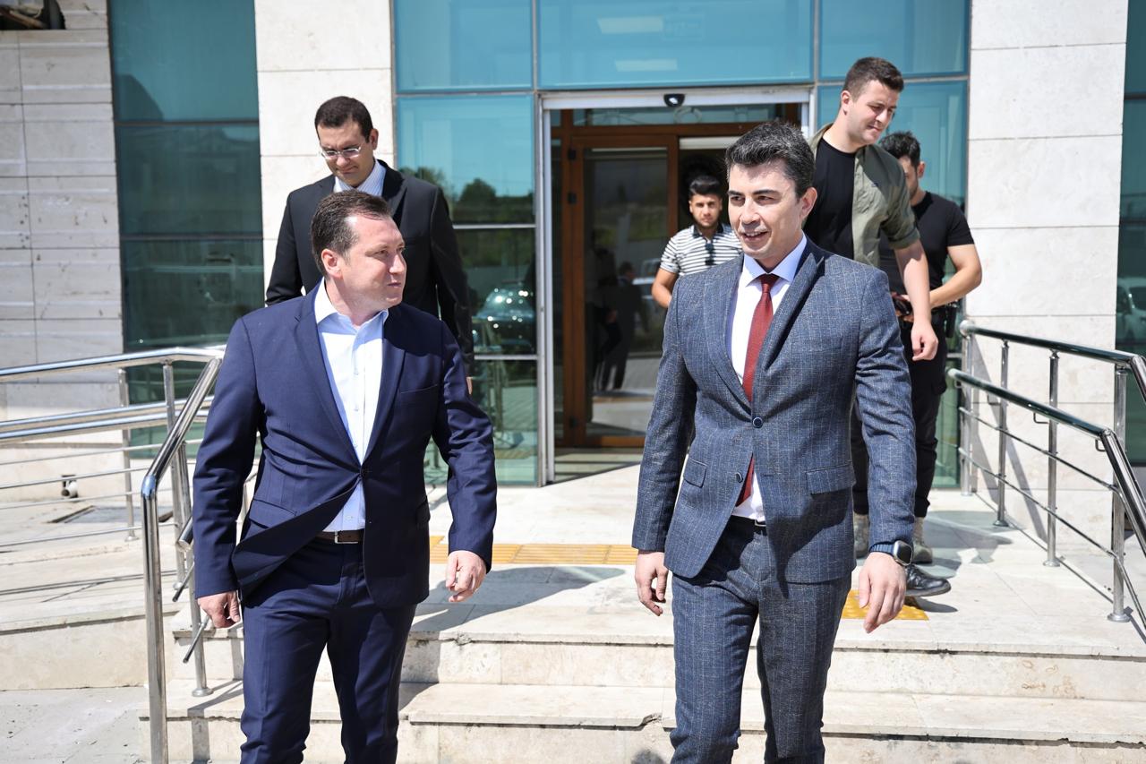 Silivri Belediye Başkanı Bora Balcıoğlu İlçe Emniyet Müdürü Kıvanç Taşçı’yı Ziyaret Etti