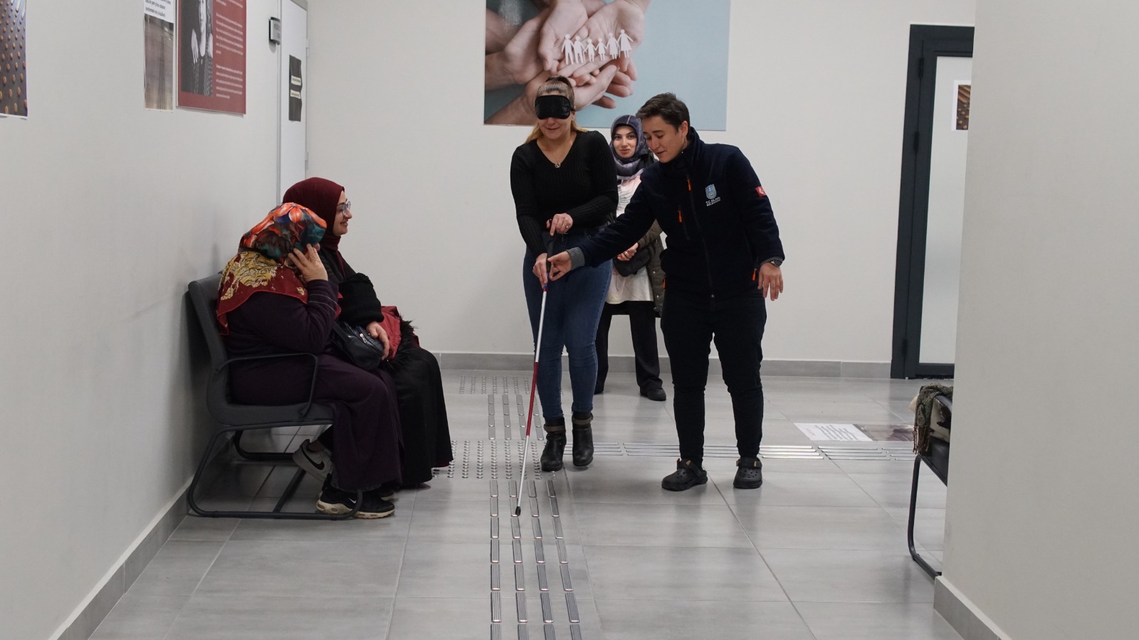 Silivri Belediyesi Beyaz Baston Haftası’nda Farkındalık Etkinliği düzenledi