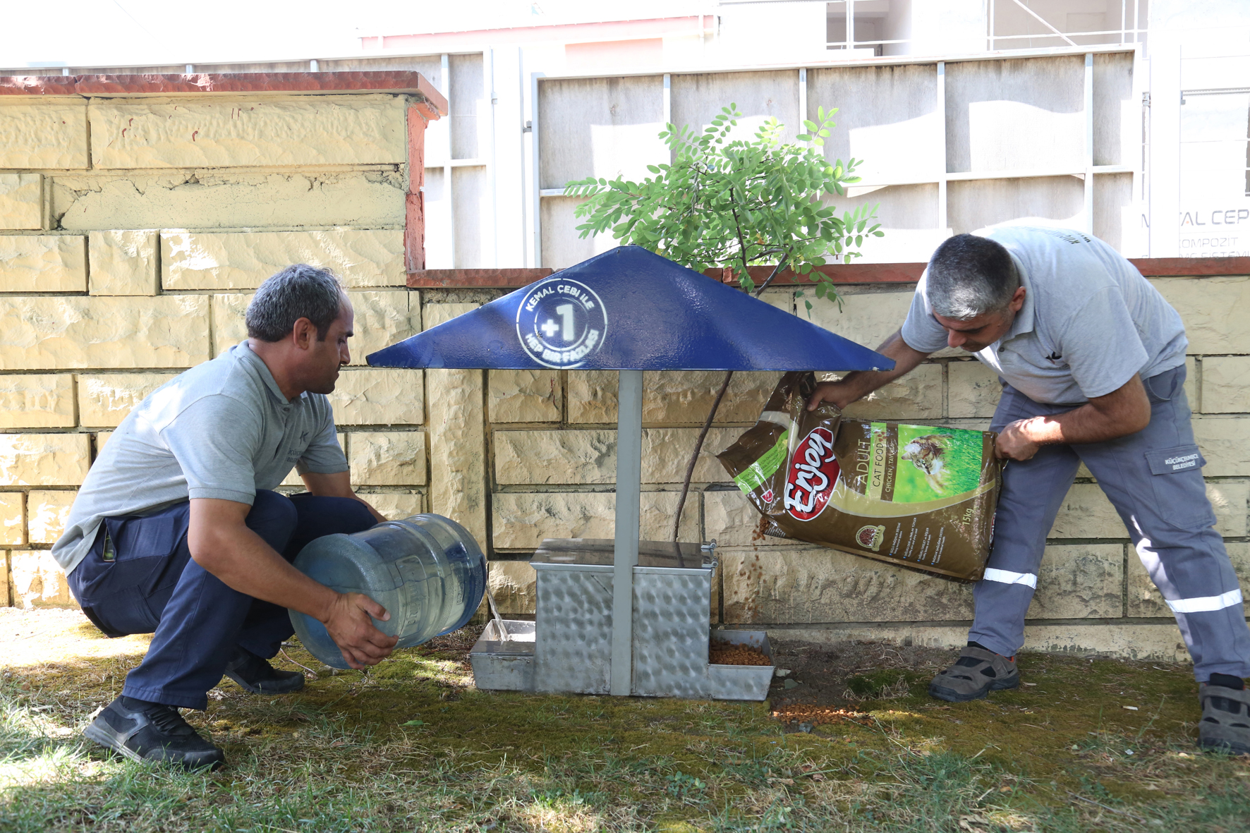 Dostlarımız Küçükçekmece’de güvende