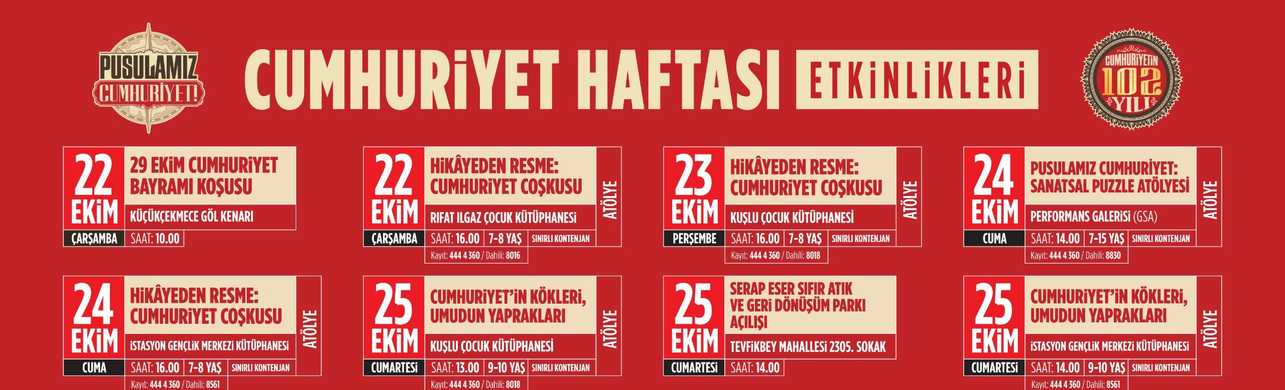 Küçükçekmece 29 Ekim’e hazır