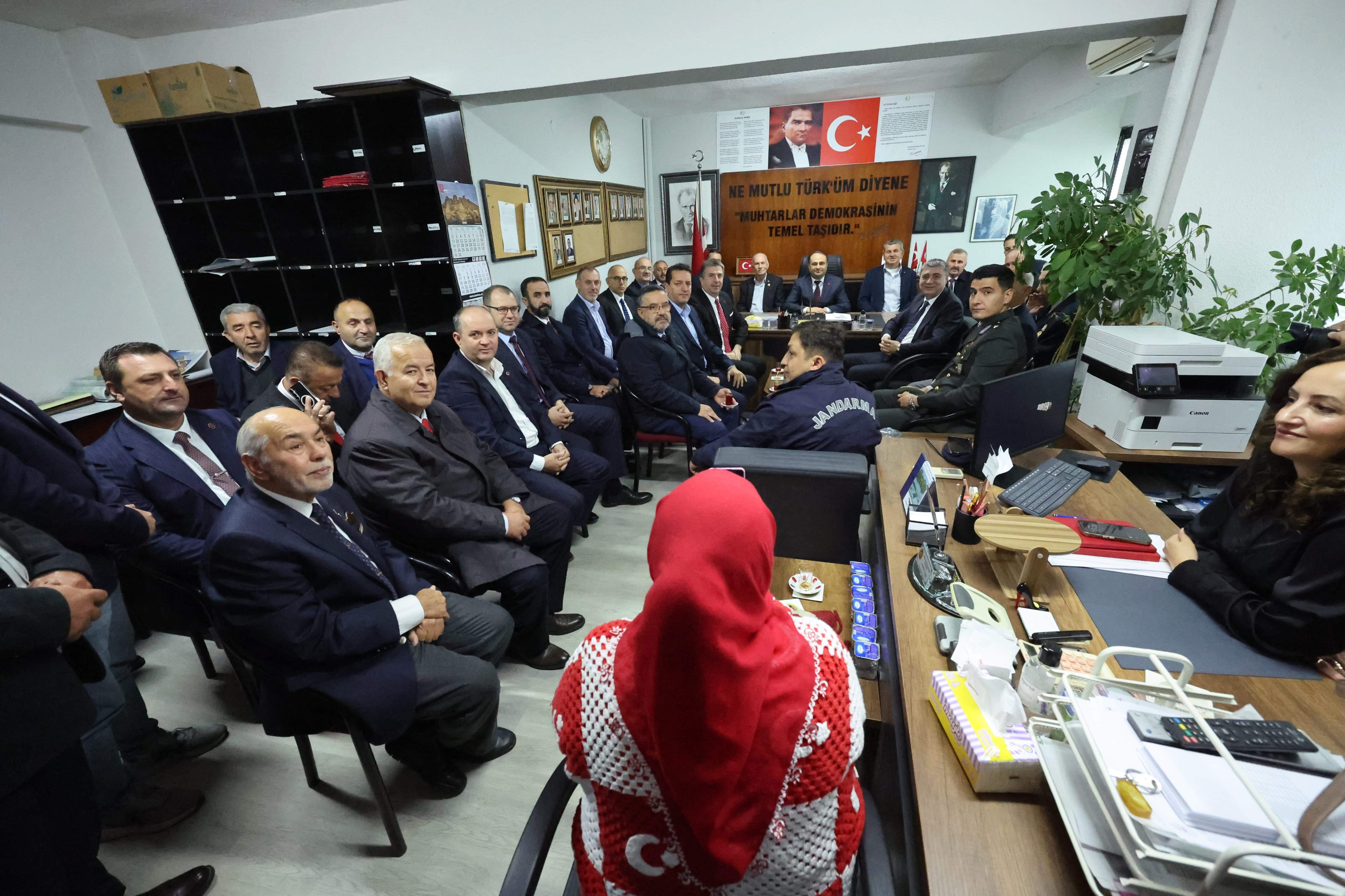 Çatalca'da 19 Ekim Muhtarlar Günü Kutlandı