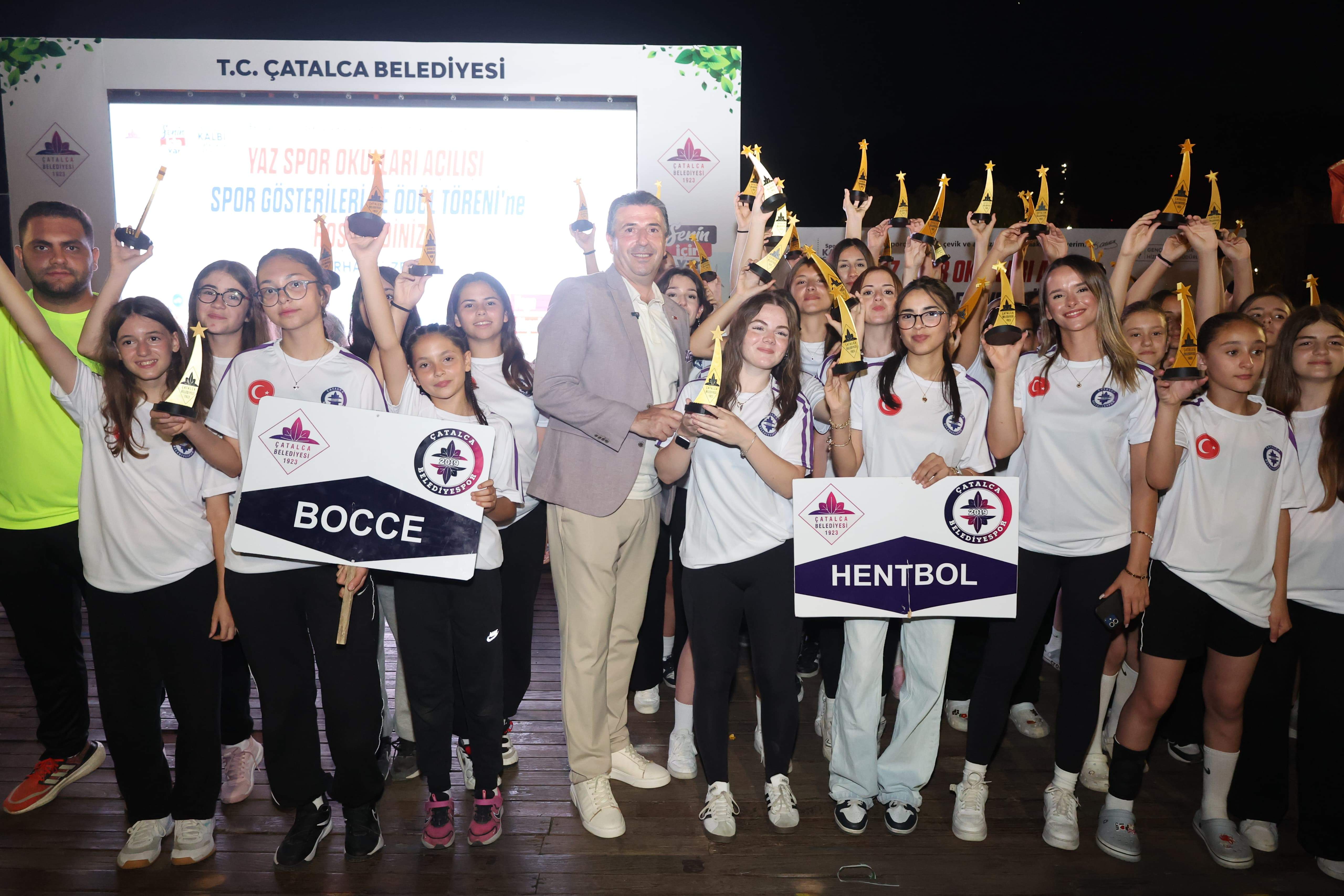 Çatalca'da Yaz Spor Okulları Yeni Döneme Coşkuyla Başladı
