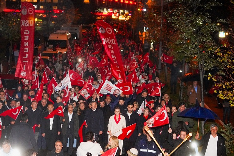 Beylikdüzü Cumhuriyet’in 103. yılında bayram coşkusunu doyasıya yaşadı