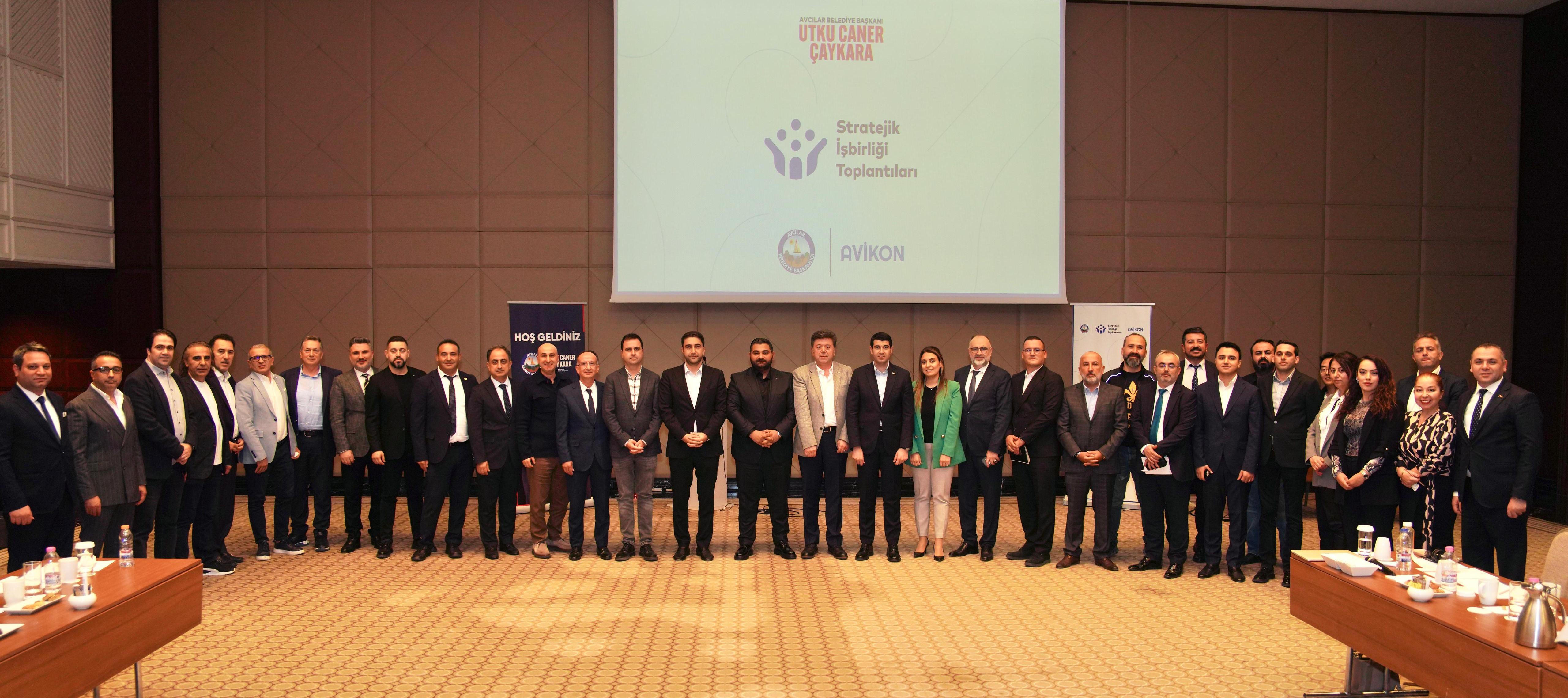 Başkan Çaykara Avikon üyeleriyle buluştu