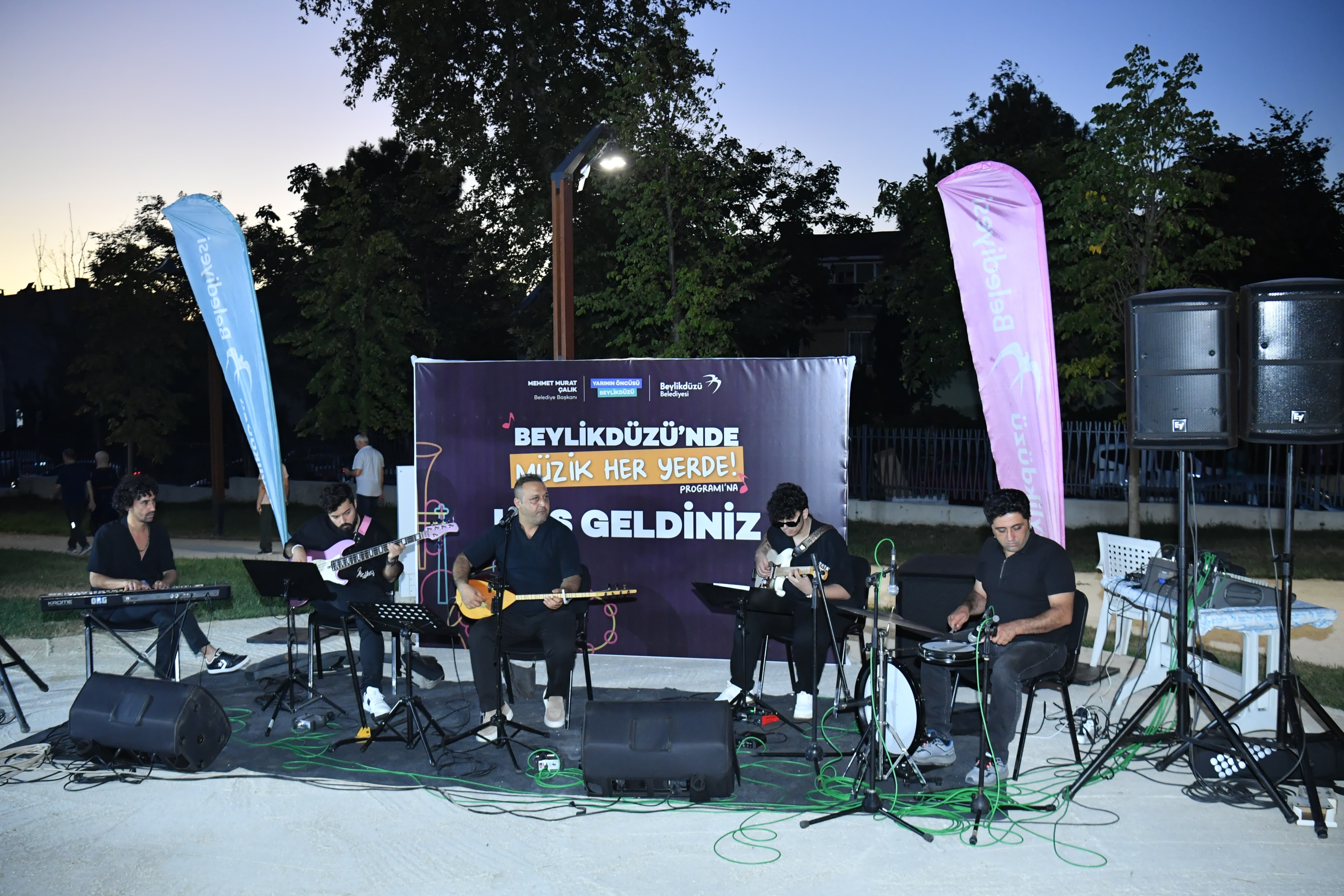 Beylikdüzü'nde müzik her yerde