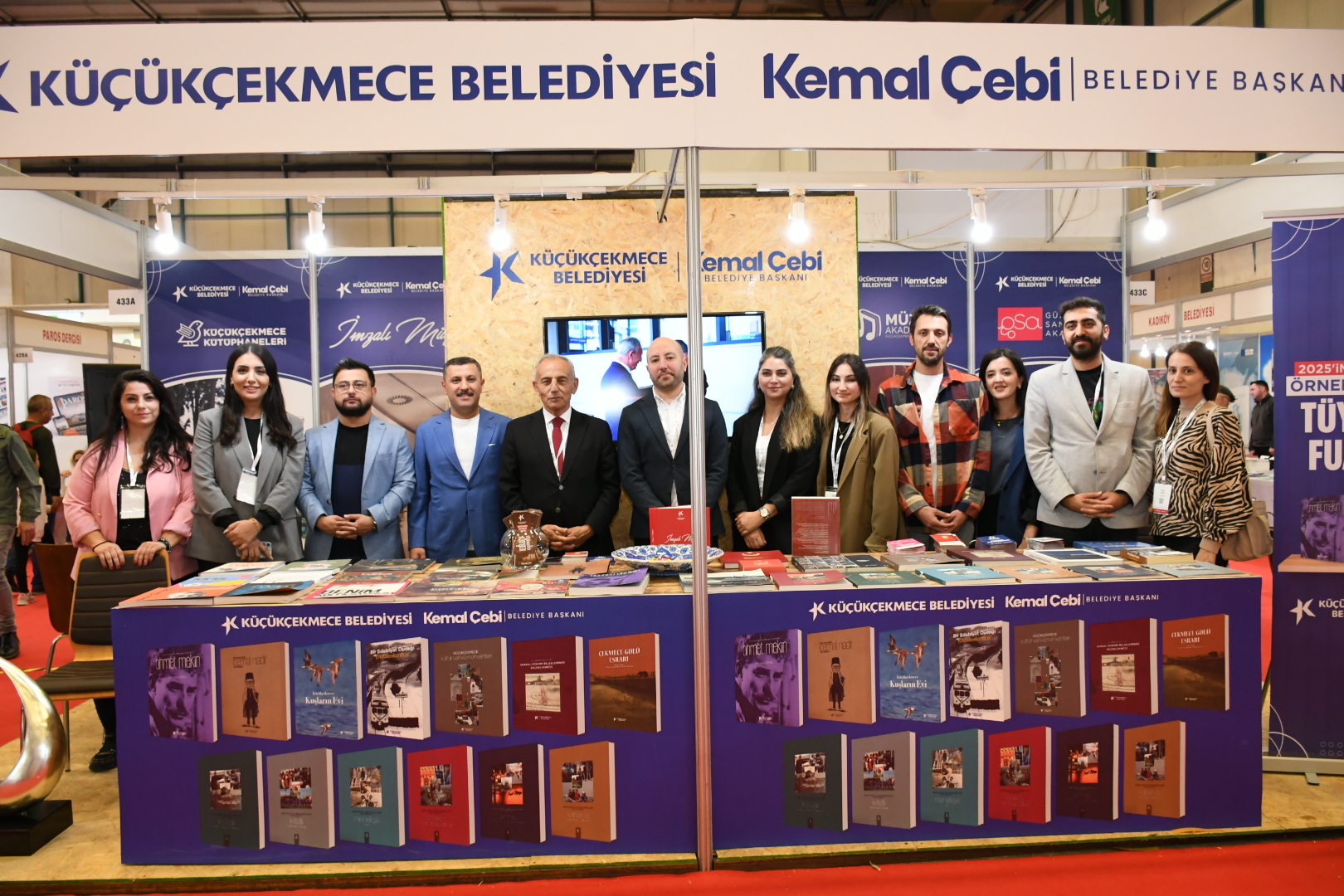 Küçükçekmece Belediyesi, Tüyap Kitap Fuarında yerini aldı