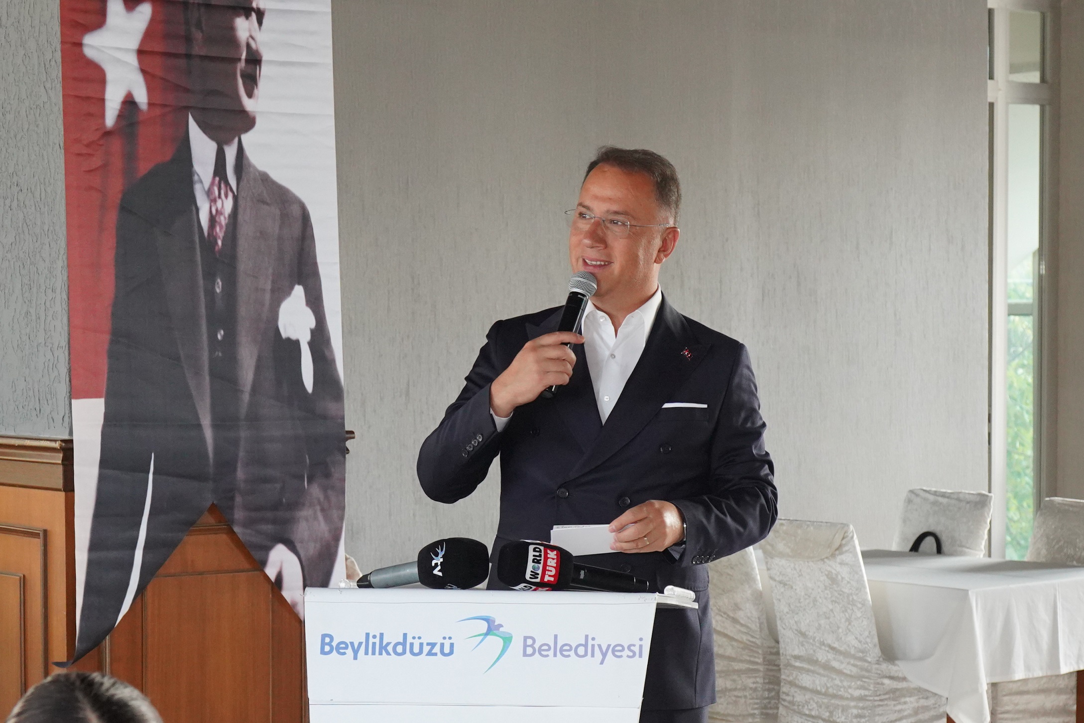 Başkan Çalık basın mensuplarıyla bir araya geldi