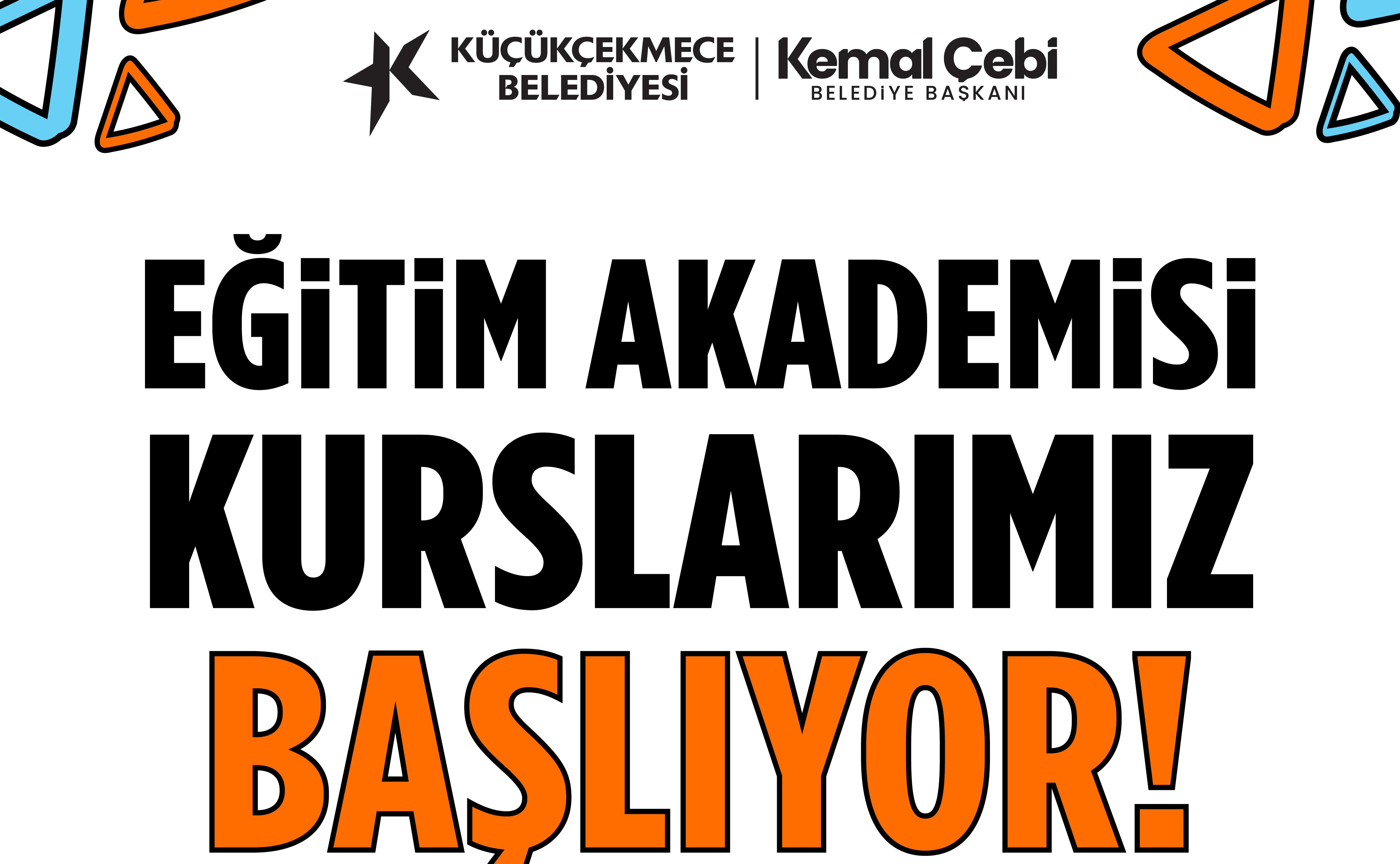 Küçükçekmece Belediyesinin eğitim akademisi kurs kayıtları başladı