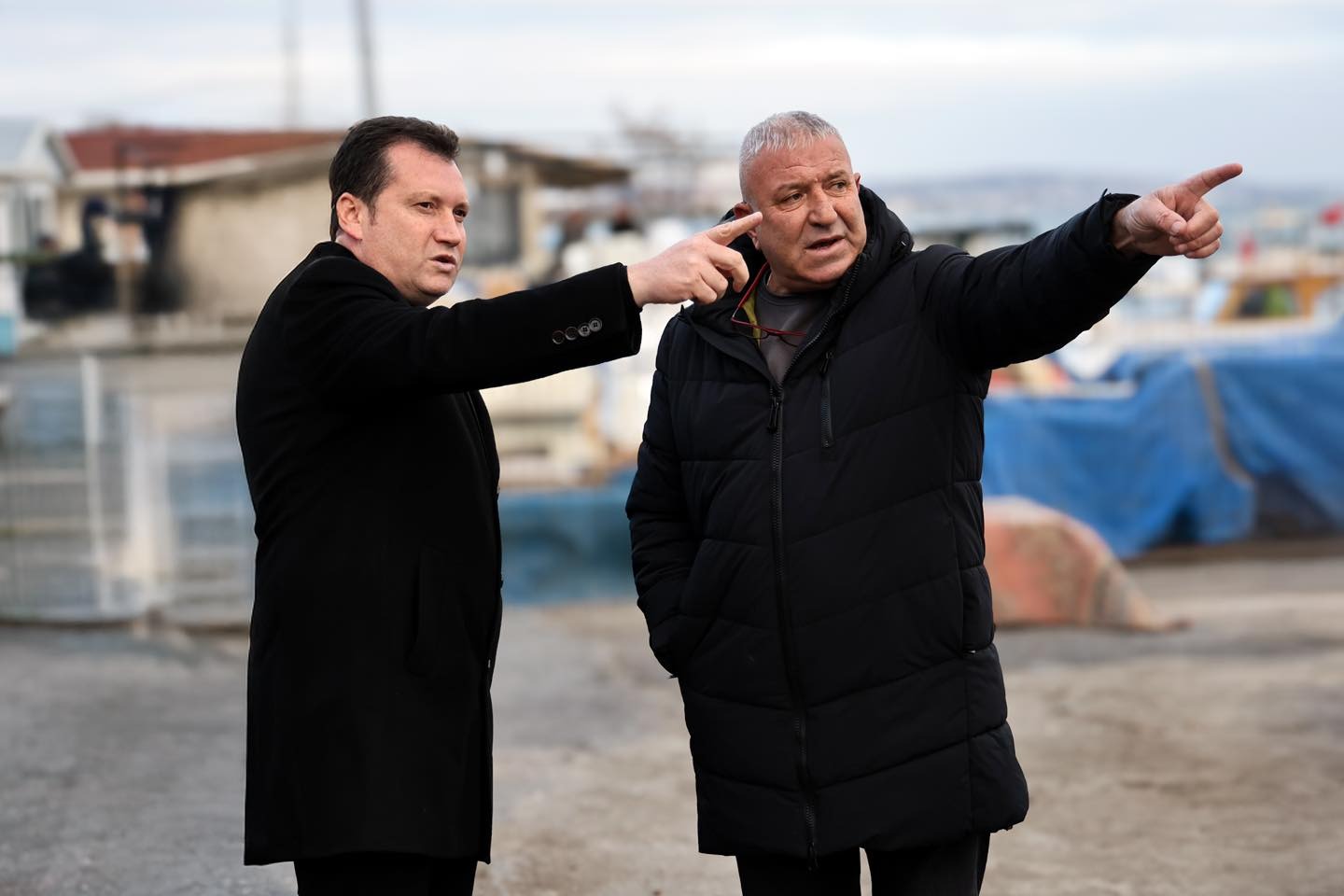 Başkan Balcıoğlu Selimpaşa Limanı’nda Balıkçılarla Bir Araya Geldi