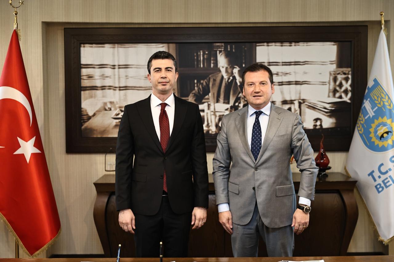 Silivri Belediye Başkanı Bora Balcıoğlu, Emniyet Müdürü Kıvanç Taşçı'yı Makamında Ağırladı