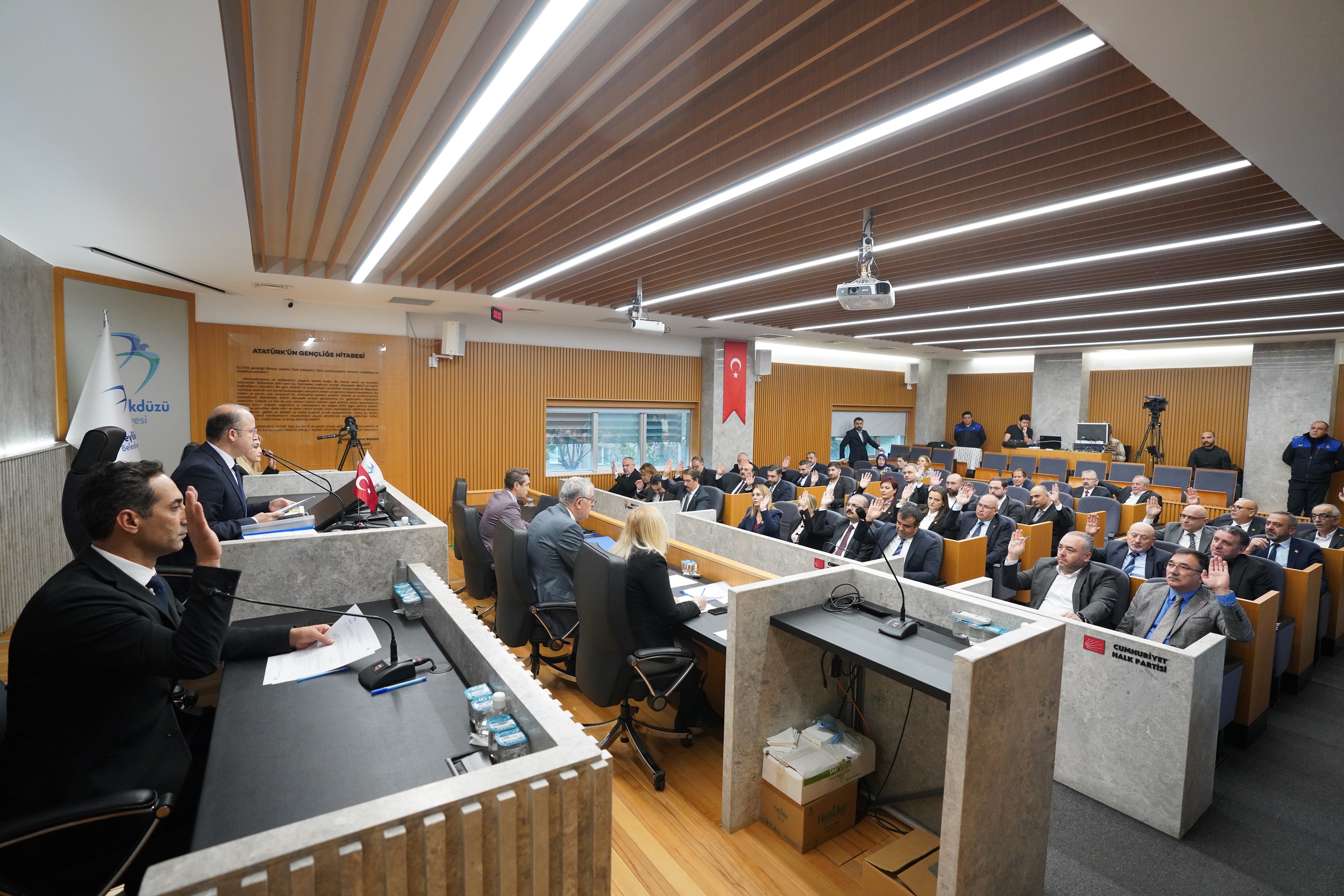 Beylikdüzü’nde 2024 yılının son meclisi toplandı