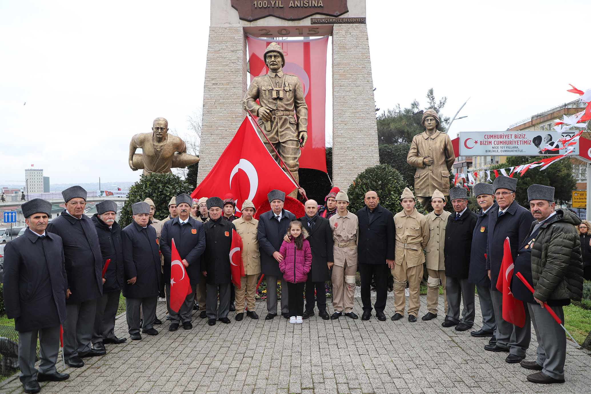 Çanakkale Zaferi’nin 110’uncu yıl dönümü gururla kutlandı